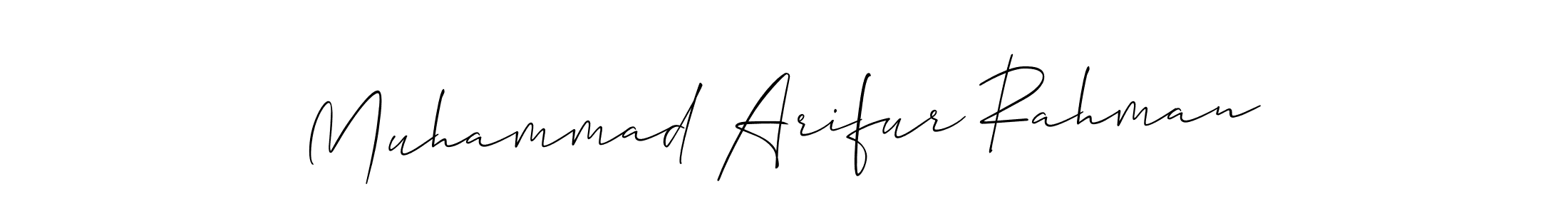 Also we have Muhammad Arifur Rahman name is the best signature style. Create professional handwritten signature collection using Allison_Script autograph style. Muhammad Arifur Rahman signature style 2 images and pictures png