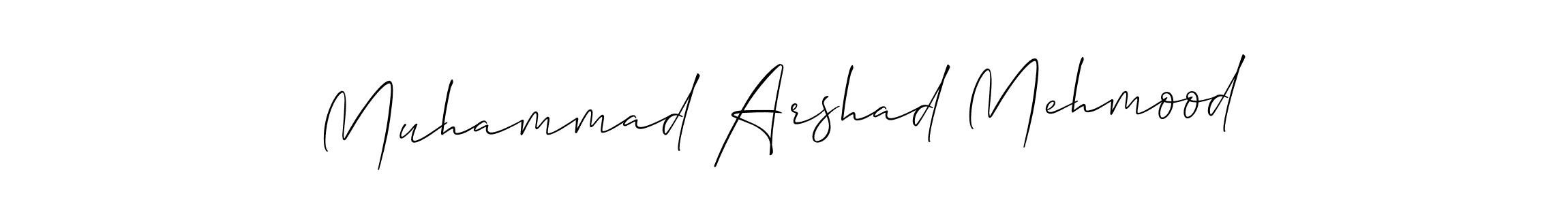 if you are searching for the best signature style for your name Muhammad Arshad Mehmood. so please give up your signature search. here we have designed multiple signature styles  using Allison_Script. Muhammad Arshad Mehmood signature style 2 images and pictures png