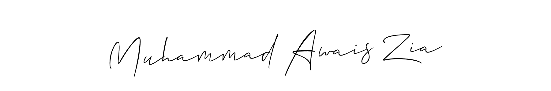 Make a beautiful signature design for name Muhammad Awais Zia. Use this online signature maker to create a handwritten signature for free. Muhammad Awais Zia signature style 2 images and pictures png