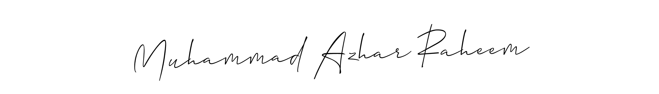 Here are the top 10 professional signature styles for the name Muhammad Azhar Raheem. These are the best autograph styles you can use for your name. Muhammad Azhar Raheem signature style 2 images and pictures png