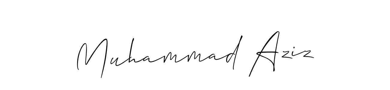 See photos of Muhammad Aziz official signature by Spectra . Check more albums & portfolios. Read reviews & check more about Allison_Script font. Muhammad Aziz signature style 2 images and pictures png