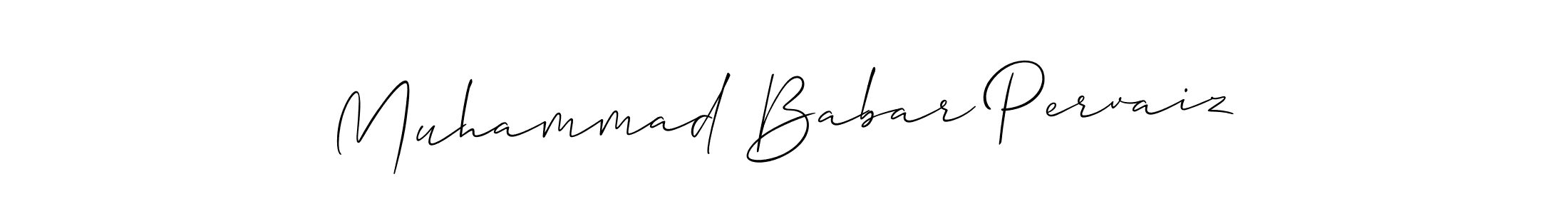 Best and Professional Signature Style for Muhammad Babar Pervaiz. Allison_Script Best Signature Style Collection. Muhammad Babar Pervaiz signature style 2 images and pictures png