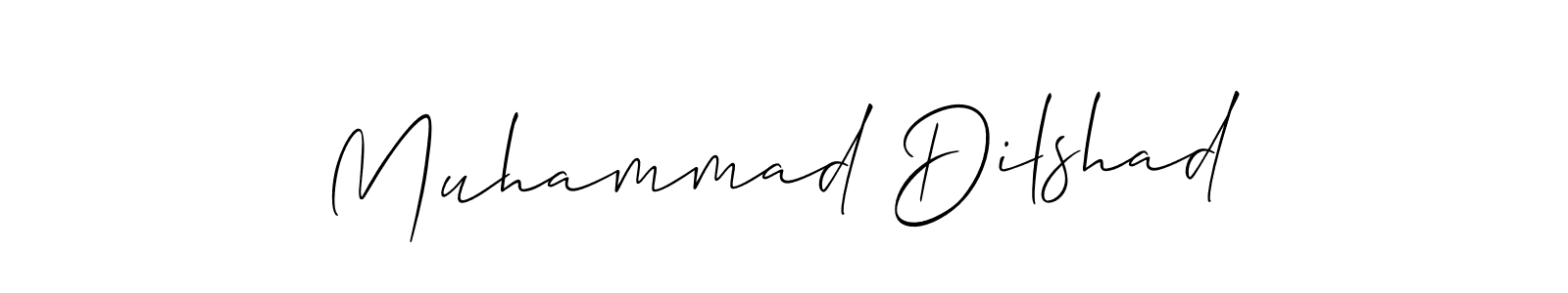 Make a beautiful signature design for name Muhammad Dilshad. Use this online signature maker to create a handwritten signature for free. Muhammad Dilshad signature style 2 images and pictures png