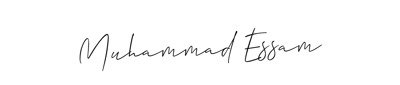 Once you've used our free online signature maker to create your best signature Allison_Script style, it's time to enjoy all of the benefits that Muhammad Essam name signing documents. Muhammad Essam signature style 2 images and pictures png