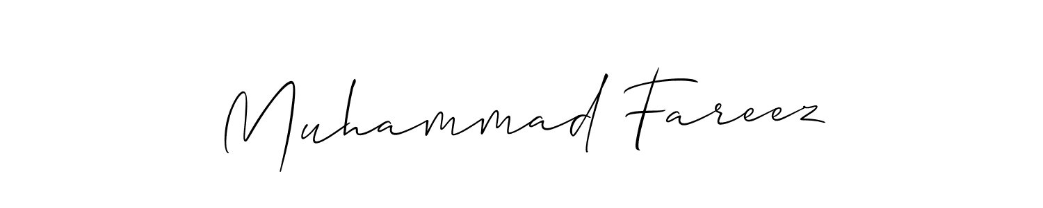 Check out images of Autograph of Muhammad Fareez name. Actor Muhammad Fareez Signature Style. Allison_Script is a professional sign style online. Muhammad Fareez signature style 2 images and pictures png