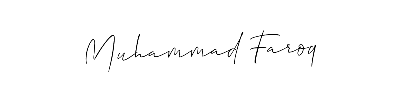 Best and Professional Signature Style for Muhammad Faroq. Allison_Script Best Signature Style Collection. Muhammad Faroq signature style 2 images and pictures png