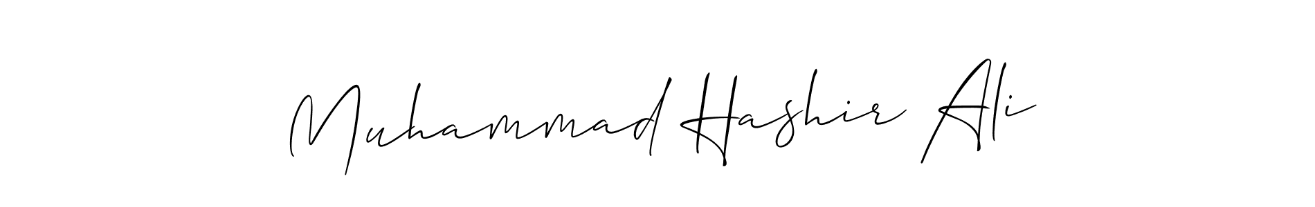 Muhammad Hashir Ali stylish signature style. Best Handwritten Sign (Allison_Script) for my name. Handwritten Signature Collection Ideas for my name Muhammad Hashir Ali. Muhammad Hashir Ali signature style 2 images and pictures png
