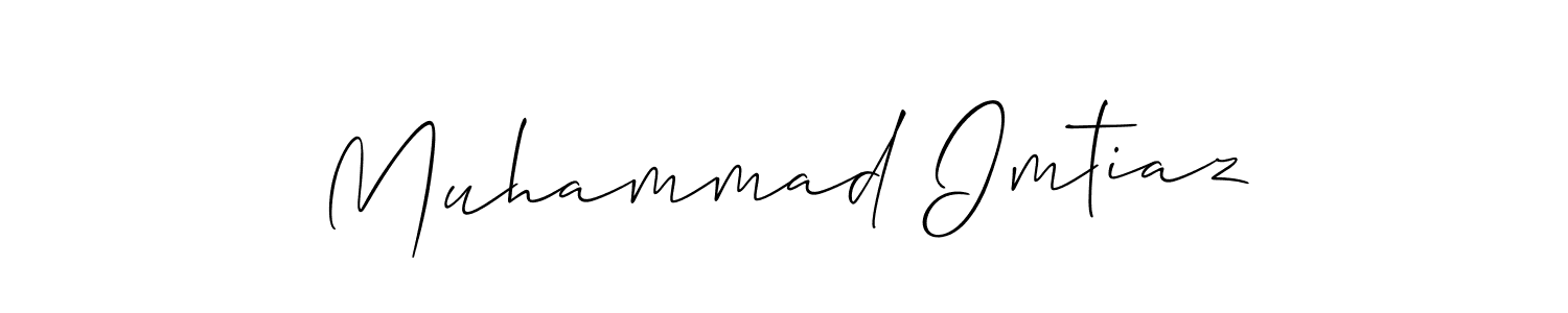 How to Draw Muhammad Imtiaz signature style? Allison_Script is a latest design signature styles for name Muhammad Imtiaz. Muhammad Imtiaz signature style 2 images and pictures png