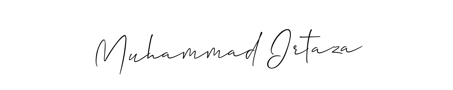 See photos of Muhammad Irtaza official signature by Spectra . Check more albums & portfolios. Read reviews & check more about Allison_Script font. Muhammad Irtaza signature style 2 images and pictures png