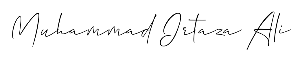 Also we have Muhammad Irtaza Ali name is the best signature style. Create professional handwritten signature collection using Allison_Script autograph style. Muhammad Irtaza Ali signature style 2 images and pictures png