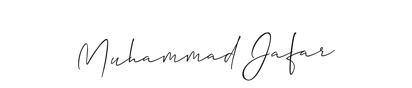 Make a short Muhammad Jafar signature style. Manage your documents anywhere anytime using Allison_Script. Create and add eSignatures, submit forms, share and send files easily. Muhammad Jafar signature style 2 images and pictures png