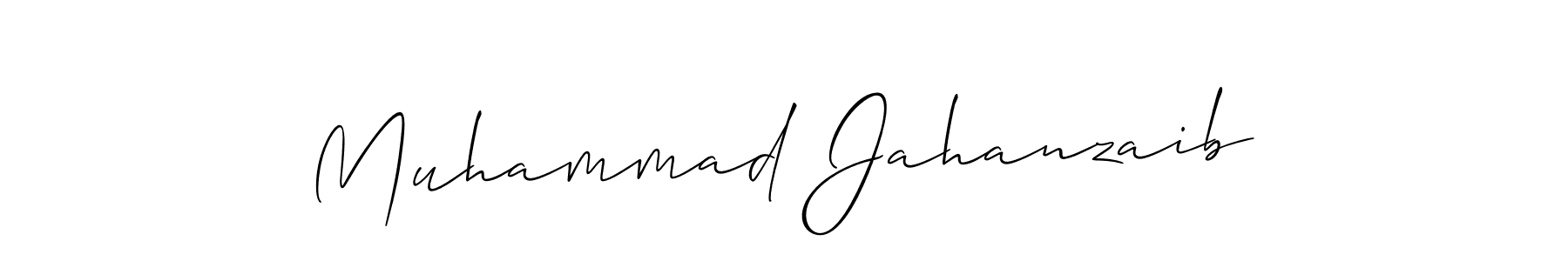 Also You can easily find your signature by using the search form. We will create Muhammad Jahanzaib name handwritten signature images for you free of cost using Allison_Script sign style. Muhammad Jahanzaib signature style 2 images and pictures png