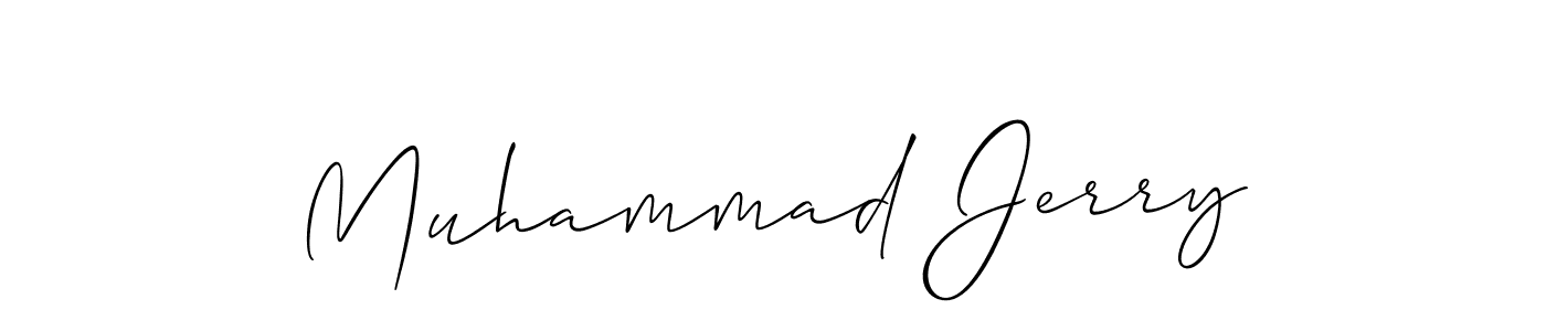 Once you've used our free online signature maker to create your best signature Allison_Script style, it's time to enjoy all of the benefits that Muhammad Jerry name signing documents. Muhammad Jerry signature style 2 images and pictures png