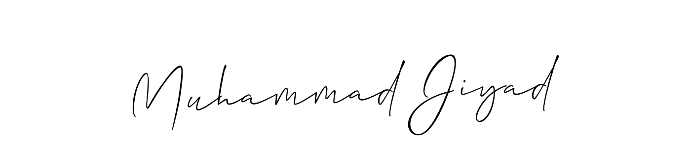 See photos of Muhammad Jiyad official signature by Spectra . Check more albums & portfolios. Read reviews & check more about Allison_Script font. Muhammad Jiyad signature style 2 images and pictures png