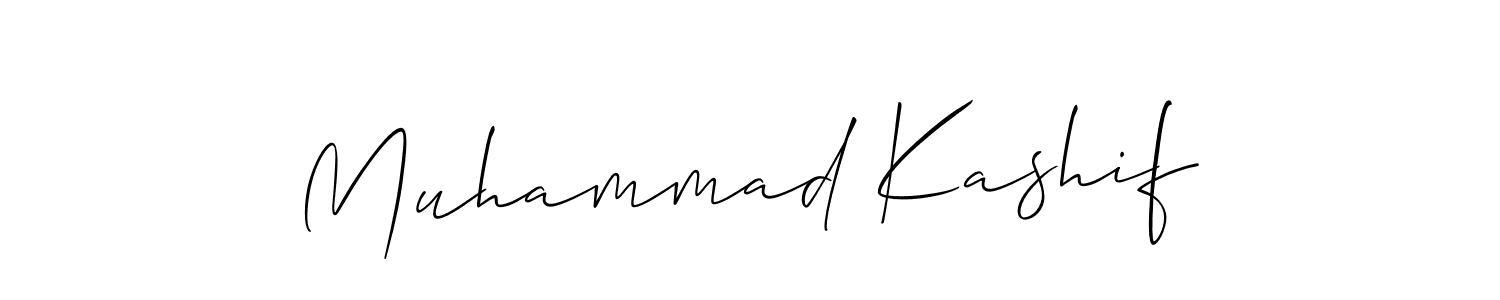 Muhammad Kashif stylish signature style. Best Handwritten Sign (Allison_Script) for my name. Handwritten Signature Collection Ideas for my name Muhammad Kashif. Muhammad Kashif signature style 2 images and pictures png