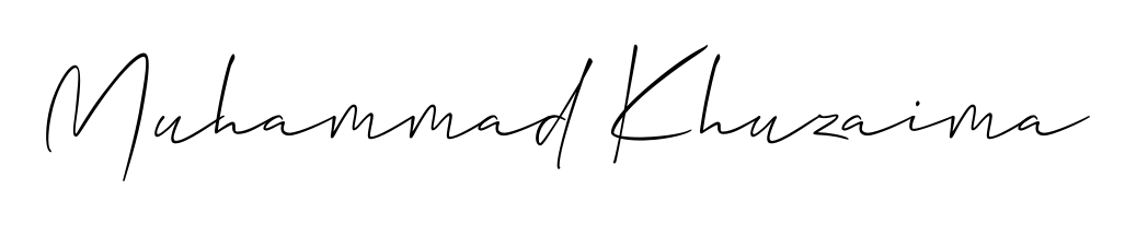 Give your name Muhammad Khuzaima an exquisite flair with the Allison_Script script font. Ideal for contracts, resumes, and formal letterheads. Muhammad Khuzaima signature style 2 images and pictures png