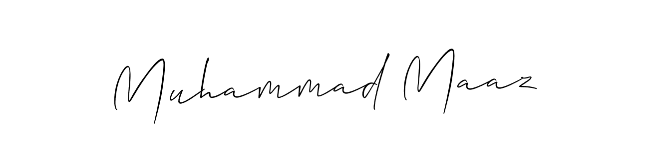 if you are searching for the best signature style for your name Muhammad Maaz. so please give up your signature search. here we have designed multiple signature styles  using Allison_Script. Muhammad Maaz signature style 2 images and pictures png