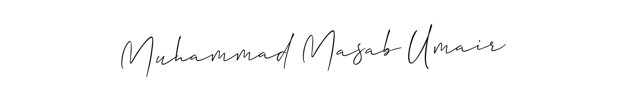 Best and Professional Signature Style for Muhammad Masab Umair. Allison_Script Best Signature Style Collection. Muhammad Masab Umair signature style 2 images and pictures png