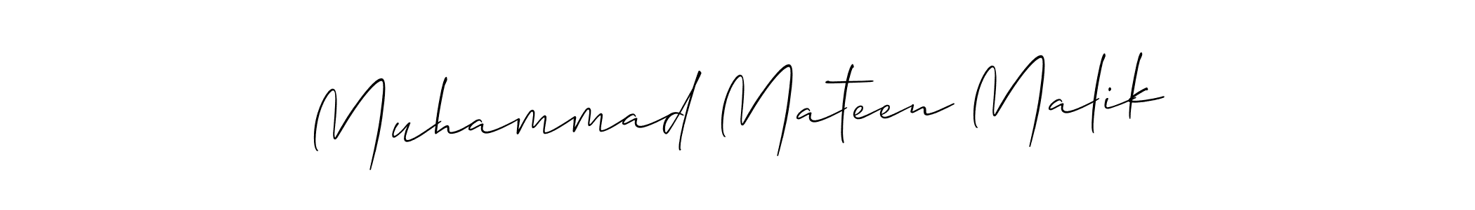 if you are searching for the best signature style for your name Muhammad Mateen Malik. so please give up your signature search. here we have designed multiple signature styles  using Allison_Script. Muhammad Mateen Malik signature style 2 images and pictures png