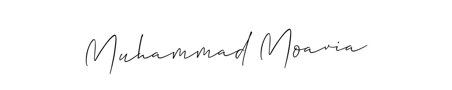 if you are searching for the best signature style for your name Muhammad Moavia. so please give up your signature search. here we have designed multiple signature styles  using Allison_Script. Muhammad Moavia signature style 2 images and pictures png