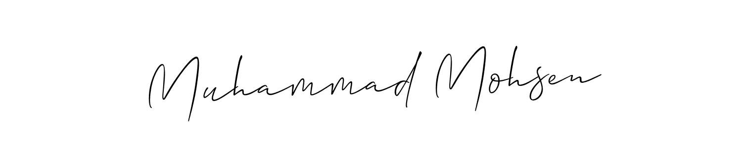Once you've used our free online signature maker to create your best signature Allison_Script style, it's time to enjoy all of the benefits that Muhammad Mohsen name signing documents. Muhammad Mohsen signature style 2 images and pictures png