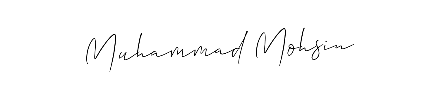 Create a beautiful signature design for name Muhammad Mohsin. With this signature (Allison_Script) fonts, you can make a handwritten signature for free. Muhammad Mohsin signature style 2 images and pictures png