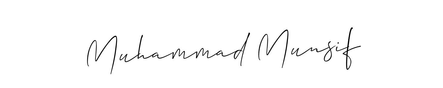 Make a beautiful signature design for name Muhammad Munsif. Use this online signature maker to create a handwritten signature for free. Muhammad Munsif signature style 2 images and pictures png