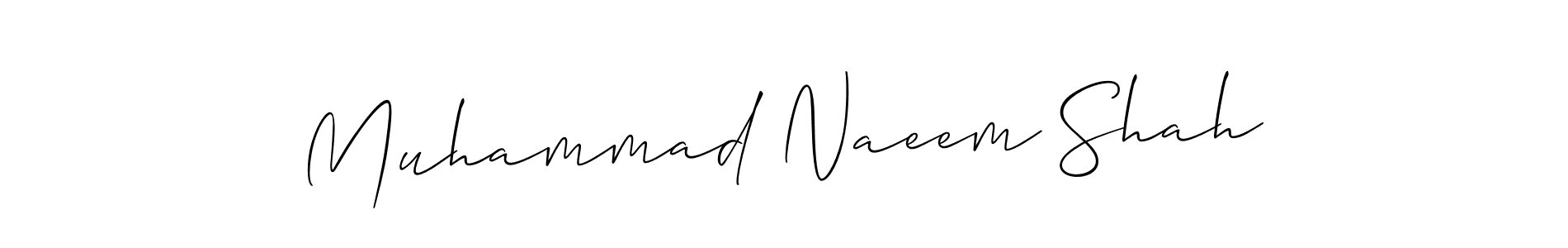 Best and Professional Signature Style for Muhammad Naeem Shah. Allison_Script Best Signature Style Collection. Muhammad Naeem Shah signature style 2 images and pictures png