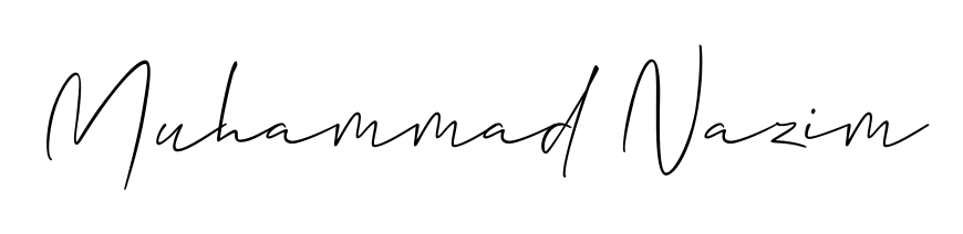 An effortless, minimalist signature concept for Muhammad Nazim using Allison_Script design. Clean lines that look great on any document. Muhammad Nazim signature style 2 images and pictures png