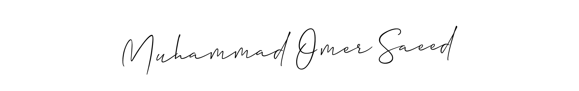 See photos of Muhammad Omer Saeed official signature by Spectra . Check more albums & portfolios. Read reviews & check more about Allison_Script font. Muhammad Omer Saeed signature style 2 images and pictures png