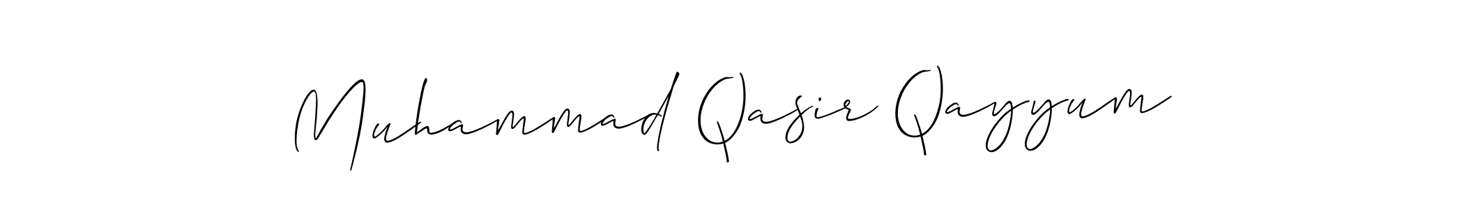 Make a beautiful signature design for name Muhammad Qasir Qayyum. Use this online signature maker to create a handwritten signature for free. Muhammad Qasir Qayyum signature style 2 images and pictures png