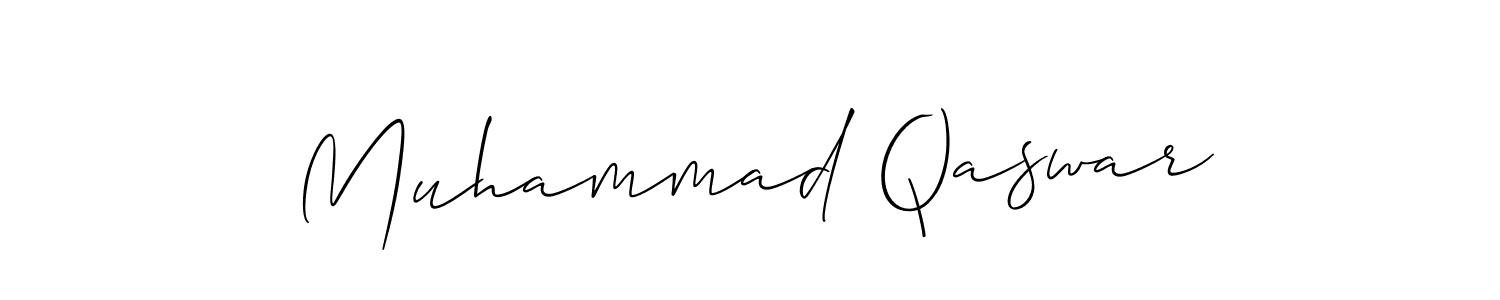 How to Draw Muhammad Qaswar signature style? Allison_Script is a latest design signature styles for name Muhammad Qaswar. Muhammad Qaswar signature style 2 images and pictures png