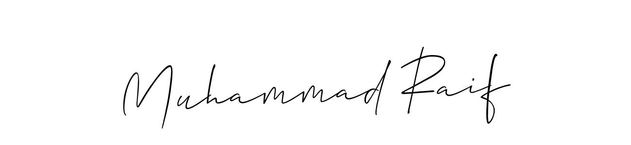 Best and Professional Signature Style for Muhammad Raif. Allison_Script Best Signature Style Collection. Muhammad Raif signature style 2 images and pictures png