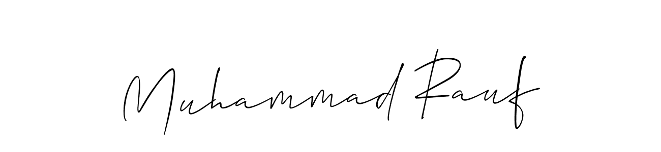 The best way (Allison_Script) to make a short signature is to pick only two or three words in your name. The name Muhammad Rauf include a total of six letters. For converting this name. Muhammad Rauf signature style 2 images and pictures png