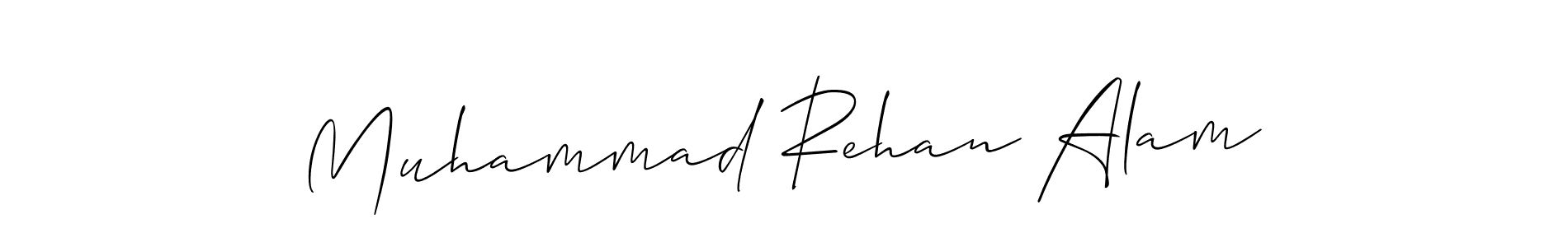 Best and Professional Signature Style for Muhammad Rehan Alam. Allison_Script Best Signature Style Collection. Muhammad Rehan Alam signature style 2 images and pictures png