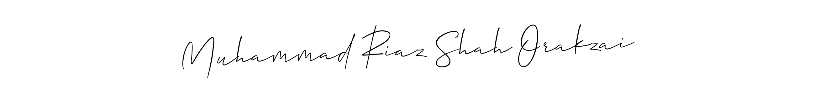 Also You can easily find your signature by using the search form. We will create Muhammad Riaz Shah Orakzai name handwritten signature images for you free of cost using Allison_Script sign style. Muhammad Riaz Shah Orakzai signature style 2 images and pictures png