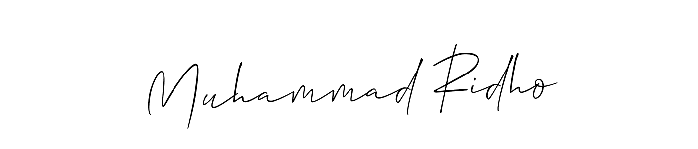 See photos of Muhammad Ridho official signature by Spectra . Check more albums & portfolios. Read reviews & check more about Allison_Script font. Muhammad Ridho signature style 2 images and pictures png