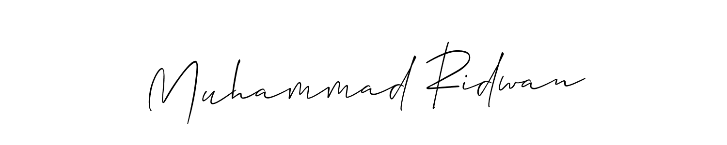 Once you've used our free online signature maker to create your best signature Allison_Script style, it's time to enjoy all of the benefits that Muhammad Ridwan name signing documents. Muhammad Ridwan signature style 2 images and pictures png