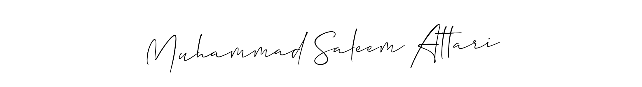 Best and Professional Signature Style for Muhammad Saleem Attari. Allison_Script Best Signature Style Collection. Muhammad Saleem Attari signature style 2 images and pictures png