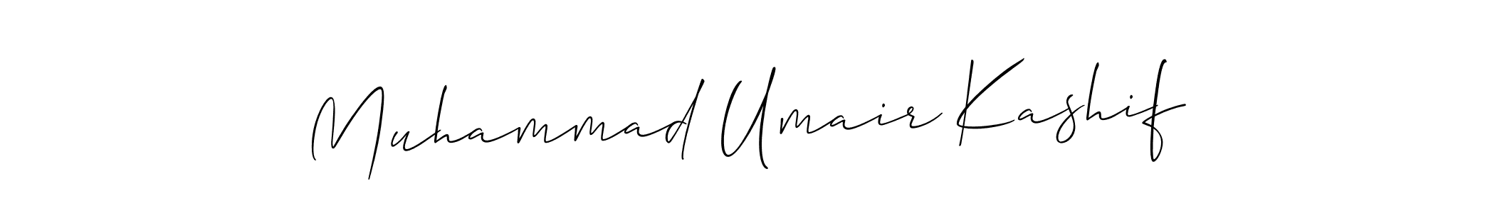 Similarly Allison_Script is the best handwritten signature design. Signature creator online .You can use it as an online autograph creator for name Muhammad Umair Kashif. Muhammad Umair Kashif signature style 2 images and pictures png