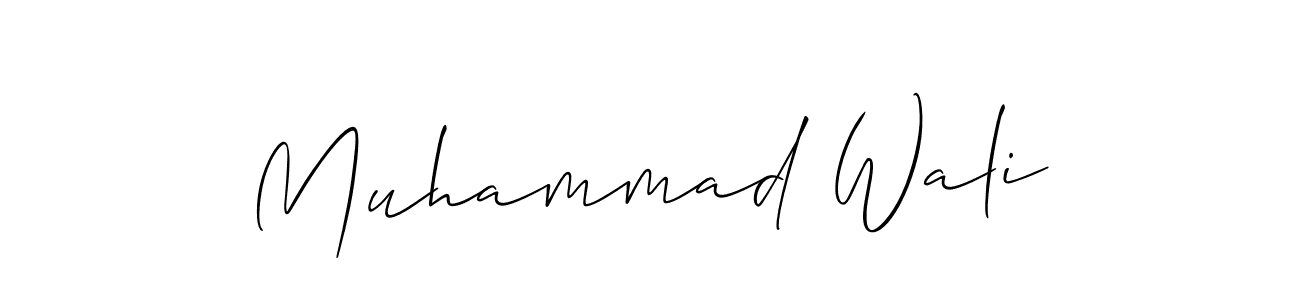 You should practise on your own different ways (Allison_Script) to write your name (Muhammad Wali) in signature. don't let someone else do it for you. Muhammad Wali signature style 2 images and pictures png