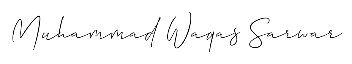 Give your name Muhammad Waqas Sarwar an exquisite flair with the Allison_Script script font. Ideal for contracts, resumes, and formal letterheads. Muhammad Waqas Sarwar signature style 2 images and pictures png
