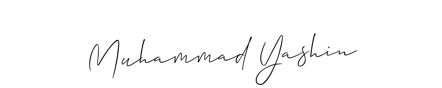 Best and Professional Signature Style for Muhammad Yashin. Allison_Script Best Signature Style Collection. Muhammad Yashin signature style 2 images and pictures png