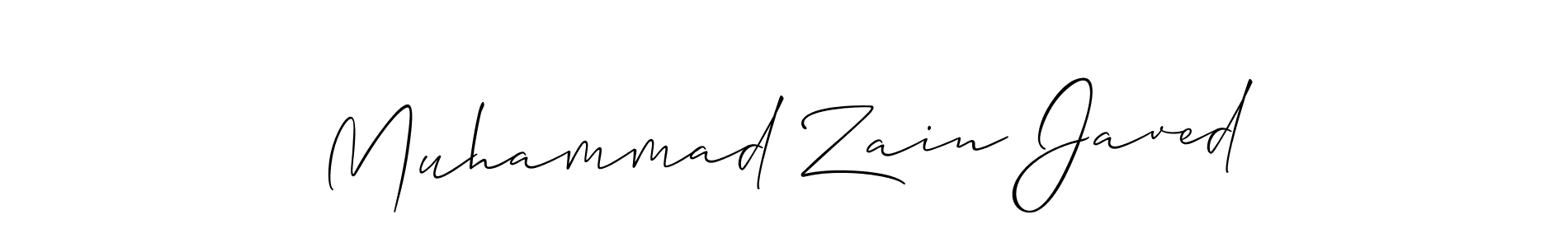 Similarly Allison_Script is the best handwritten signature design. Signature creator online .You can use it as an online autograph creator for name Muhammad Zain Javed. Muhammad Zain Javed signature style 2 images and pictures png