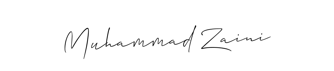 if you are searching for the best signature style for your name Muhammad Zaini. so please give up your signature search. here we have designed multiple signature styles  using Allison_Script. Muhammad Zaini signature style 2 images and pictures png
