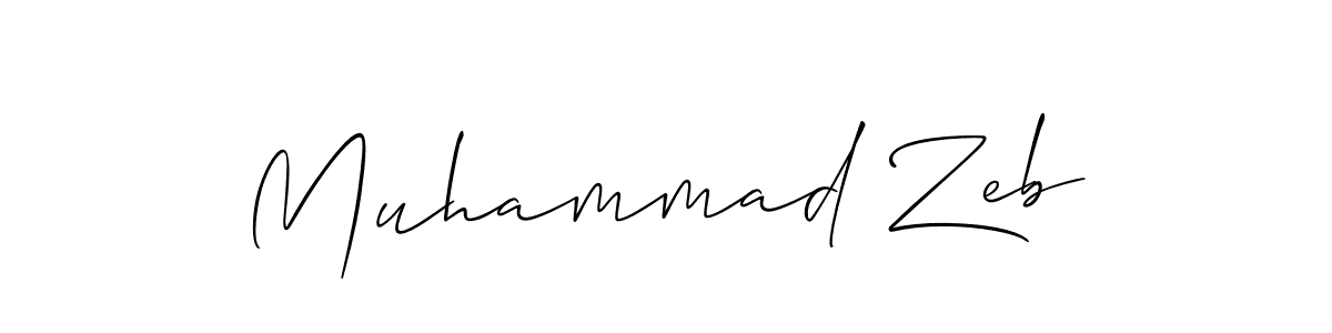 You should practise on your own different ways (Allison_Script) to write your name (Muhammad Zeb) in signature. don't let someone else do it for you. Muhammad Zeb signature style 2 images and pictures png