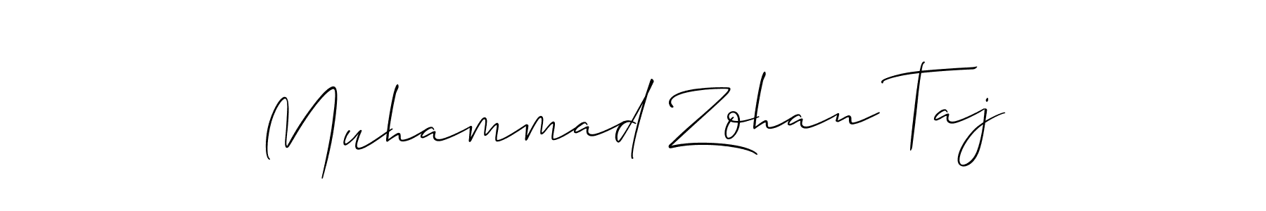 Check out images of Autograph of Muhammad Zohan Taj name. Actor Muhammad Zohan Taj Signature Style. Allison_Script is a professional sign style online. Muhammad Zohan Taj signature style 2 images and pictures png