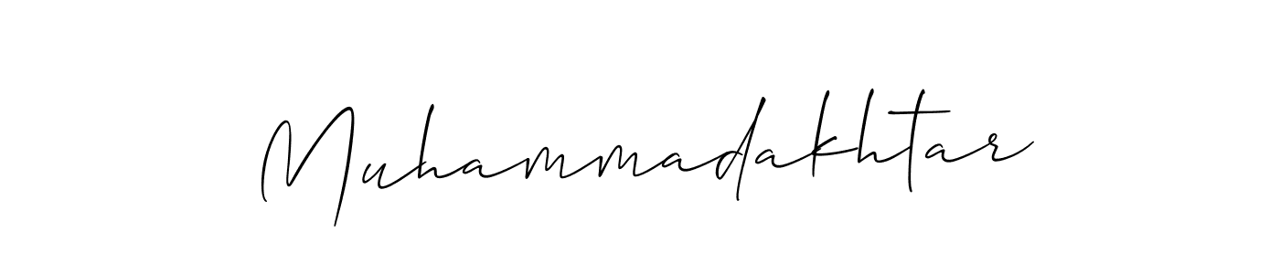 Muhammadakhtar stylish signature style. Best Handwritten Sign (Allison_Script) for my name. Handwritten Signature Collection Ideas for my name Muhammadakhtar. Muhammadakhtar signature style 2 images and pictures png