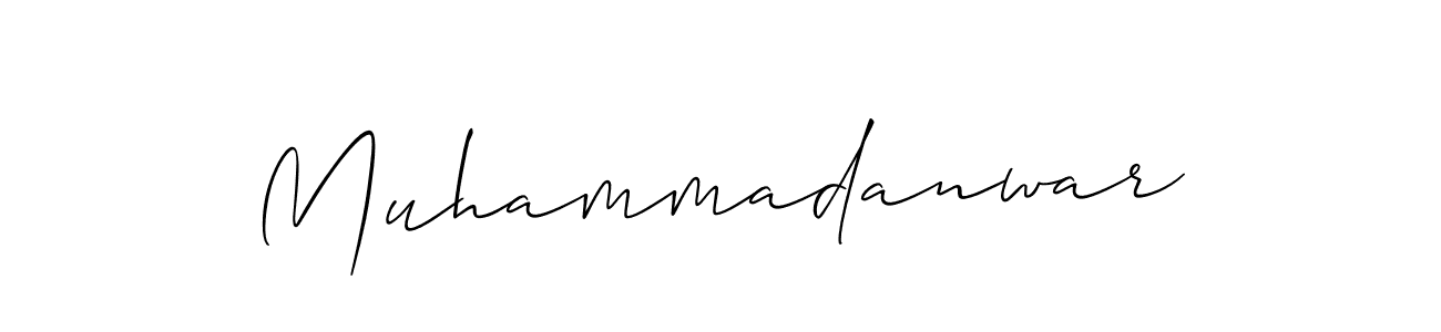 Make a beautiful signature design for name Muhammadanwar. Use this online signature maker to create a handwritten signature for free. Muhammadanwar signature style 2 images and pictures png