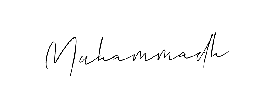 Best and Professional Signature Style for Muhammadh. Allison_Script Best Signature Style Collection. Muhammadh signature style 2 images and pictures png